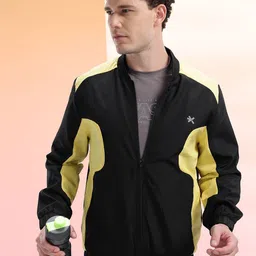 HRX by Hrithik Roshan Men Colourblocked Running Bomber Jacket-picture-39