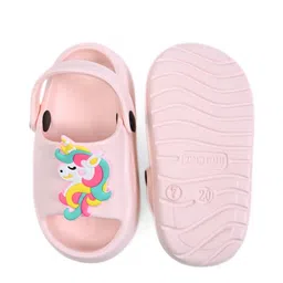 Yellow Bee Girls Magical 3D Unicorn Clogs image 3