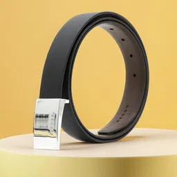 Cross Men Textured Italian Leather Reversible Belt With Slider Buckle-picture-16