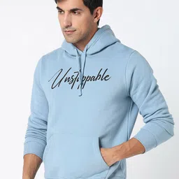 R&B Men Printed Hooded Sweatshirt image 2