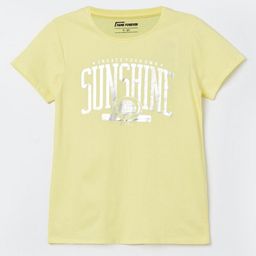 Fame Forever by Lifestyle Girls Typography Printed Round Neck Pure Cotton T-shirt-picture-10