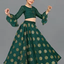 BAESD Girls Ready to Wear Lehenga & image 3
