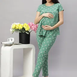 DZZO Women Printed Night suit image 5