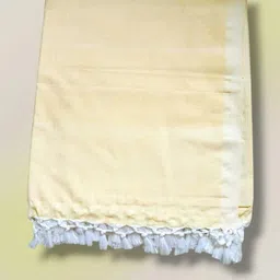 VANISHREE WORLD Yellow Cotton Double Bed Blanket-image-45