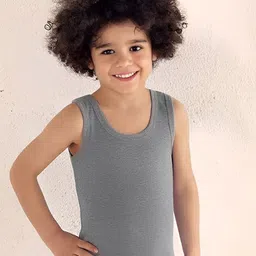 Heelium Boys Pack Of 3 Bamboo Innerwear Vests P3-VEST-3-4-GRE image 2