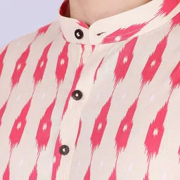 Moda Rapido Men Ethnic Motifs Handloom Kurta image 4