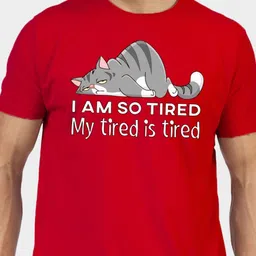 Greylongg Men Typography Printed Applique T-shirt image 2