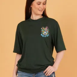 LECOWAR Women Pack of 2 Printed T-shirt-picture-28