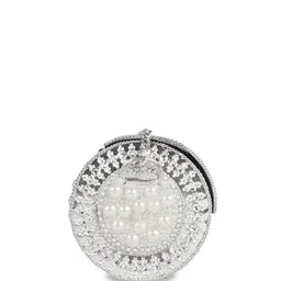 Lancer Stylish Embellished Box Clutch image 5