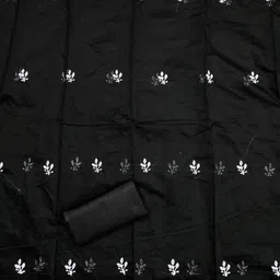 Panzora Embroidered Unstitched Dress Material image 3