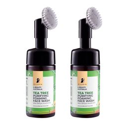 Pilgrim Set of 2 Tea Tree Purifying Foaming Face Wash For Acne-Prone Skin- 120ml Each-picture-35