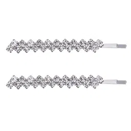 Peora Women Set of 2 Embellished Bobby Pins image 2