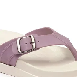 Layasa Women Open Toe Flats with Buckles image 3