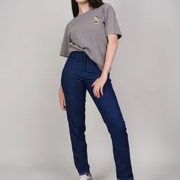 COUTUME COLLECTIONS Women's Slim Fit Mid-Rise Jeans-picture-24