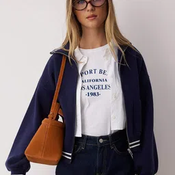 Trendyol Women Shirt Collar Front-Open Long Sleeves Pullover-image-14