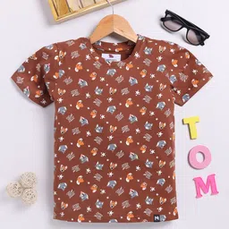 YK X Minute Mirth Boys Tom & Jerry Graphic Printed Pure Cotton T-shirt-picture-37
