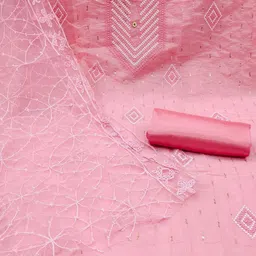 Altecia Embroidered Unstitched Dress Material image 2