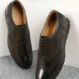 Teakwood Leathers Men Leather Formal Brogues-picture-19