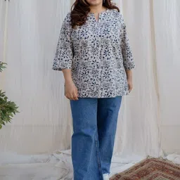 KBZ Women Ethnic Motifs Printed Kurti image 5