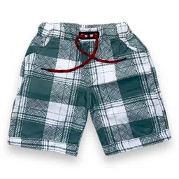 FLUEMART Boys Checked Shirt with Shorts image 5