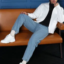 Campus Sutra Men Lightweight Biker Jacket image 3