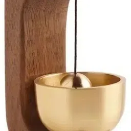 quira Wooden Door Chime with Brass Bell, Dopamine Door Bell for Home Bell-picture-25
