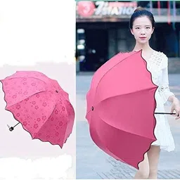 leafblu Magic Umbrella of Blooming Folding Portable for UV Protection & Rain-U05 Umbrella image 3