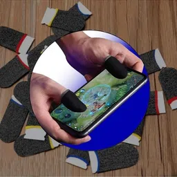 smarttrendy Mobile Gaming Thumb Gloves 2.2 Finger Sleeve image 3