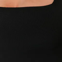 Trendyol Women Black Solid Bodycon Dress image 2