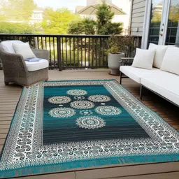 furnishhut 137 cm X 183 Cotton Carpet-picture-21