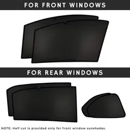 kozdiko Side Window, Rear Window Sun Shade For Mahindra XUV 500 image 3