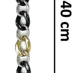 heddz Women Casual Black Metal Reversible Belt image 3