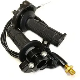 auto trends Motorcycle Twist Domino Quick Throttle Grip With Cable Handlebar Grips Handle Bar Grip For Universal For Bike Universal For Bike image 1