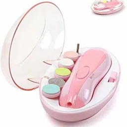 Electric Baby Nail Trimmer with 6 Grinding Heds for Newborn Infants and Toddlers-image-36