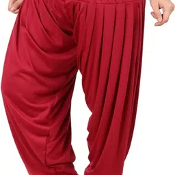 fashwave Cotton Blend Solid Patiala image 3