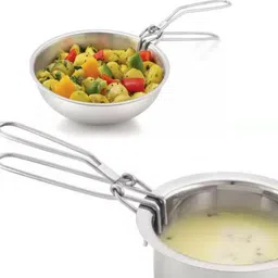 oc9 Stainless Steel Utility Pakkad & Wire Grater & Egg Whisk & Potato Masher For Kitchen Tool Set image 2