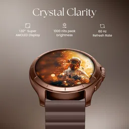 Titan Titan Evoke 2.0,1.32inch AMOLED Display,Magnetic Strap,IP68,BT Calling Smartwatch image 4