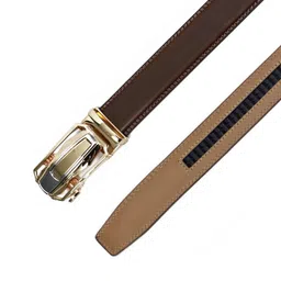 WildHorn Men Leather Formal Autolock Belt image 5