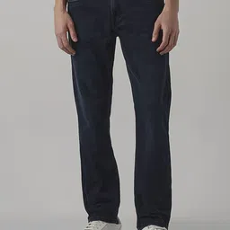 Mufti Men Straight Fit Mid-Rise Light Fade Jeans-image-5