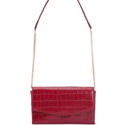 MANGO Animal Skin Textured Baguette Shoulder Bag-picture-13