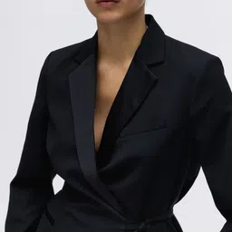 H&M Tie-Detail Wrap Blazer image 4