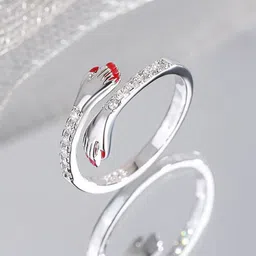 Thrillz Silver-Plated Finger Ring image 2