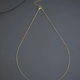 Kushal's Fashion Jewellery Gold-Plated Zircon Studded Pendant With Chain-picture-28