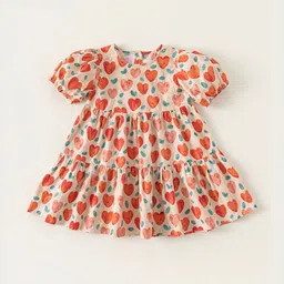 LULU & SKY Floral Print Puff Sleeve Fit & Flare Dress-picture-18