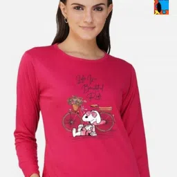 Metronaut Women 2 Printed Bio Finish Applique T-shirt-picture-35