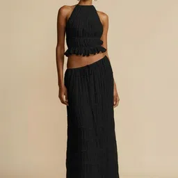 Purple Haze Women Top with Skirt-picture-39