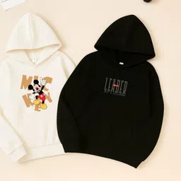 DAMN GUD DG Boys Printed Hooded Sweatshirt image 2