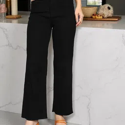 Chemistry Women Flared High-Rise Stretchable Jeans-image-68