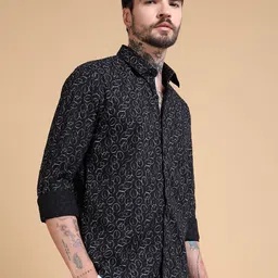 RIGS AND RAGS Men Classic Printed Casual Shirt image 3