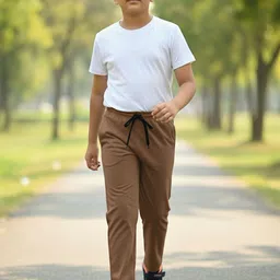 YK Boys Cotton Mid-Rise Track Pants-picture-22